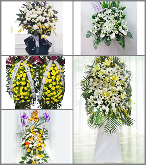 河北承德宽城县白事花篮预定